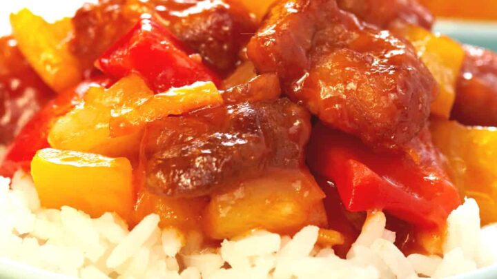 Authentic Cantonese Sweet and Sour Chicken. Come and see how to make it just like in the restaurants! Chinese food at it's best!