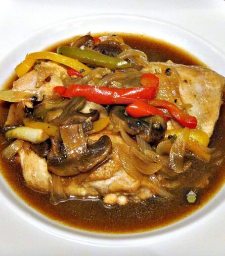 Chicken in White Wine (Coq Au Vin Blanc) | Lovefoodies