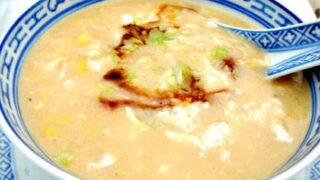 Chicken and Sweetcorn Egg Drop Soup