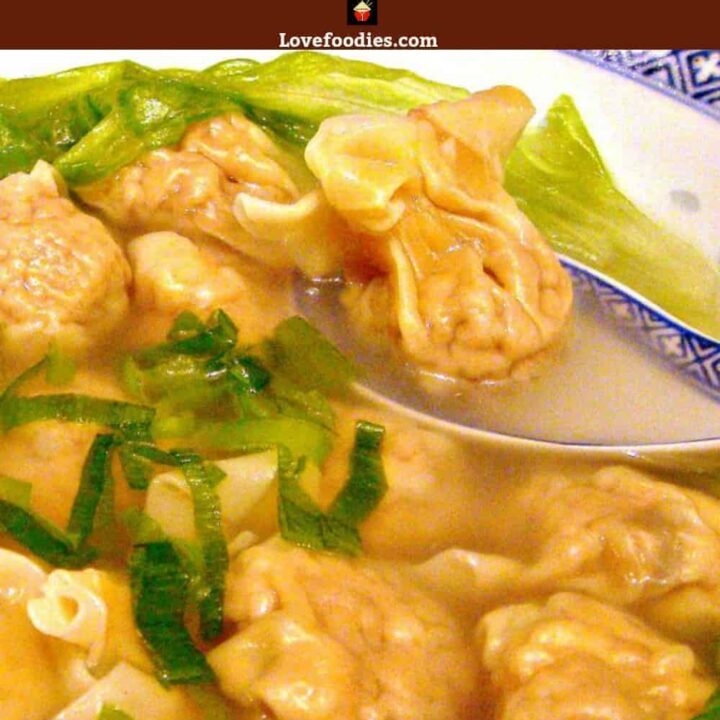 Chinese Wonton 9 Make your very own Chinese Wonton Soup, better than the restaurants for sure! Easy step by step instructions and great recipe for the filling and delicious broth.