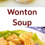 Make your very own Chinese Wonton Soup, better than the restaurants for sure! Easy step by step instructions and great recipe for the filling and delicious broth.