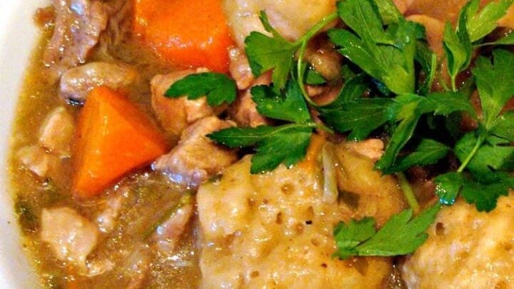 Grandmas Meat and Dumpling Casserole13