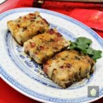 Lo Baak Gou – Chinese Turnip Cake! A delicious Traditional Chinese dish, often served as part of Dim Sum or at Chinese New Year. | Lovefoodies.com