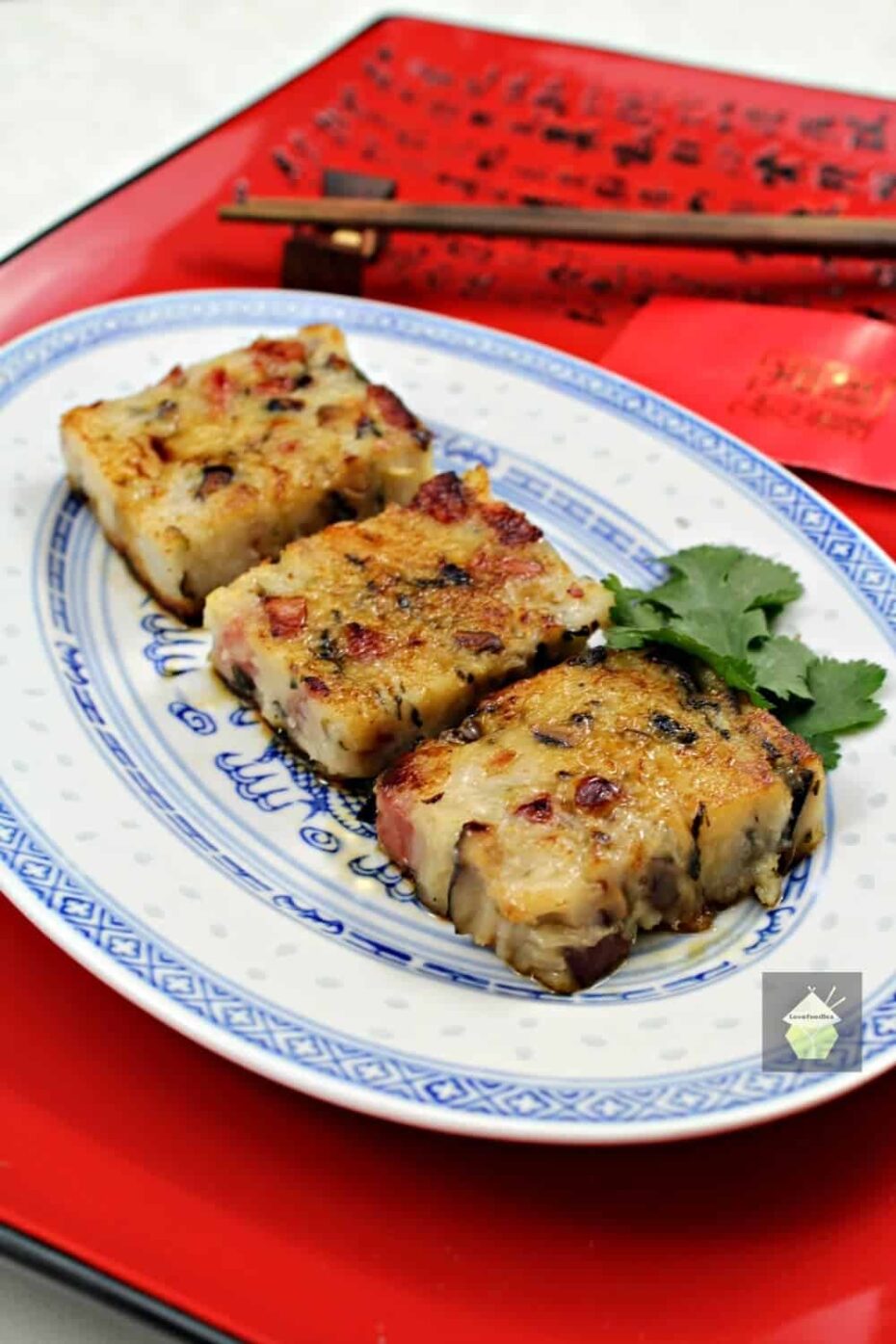 Lo Baak Gou, Chinese Turnip Cake Lo Baak Gou, Chinese Steamed Turnip Cake. A delicious traditional Cantonese dish, often served as part of Dim Sum