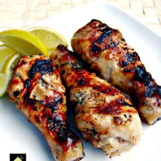 Mint & Lime Yogurt Chicken Refreshing, zesty and great tasting! Grill or oven, you choose. | Lovefoodies.com