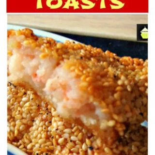 Sesame Shrimp / Prawn Toasts. These are a very popular little Asian appetizer, great for parties, or to have as a side with a nice soup.Easy recipe and budget friendly too!