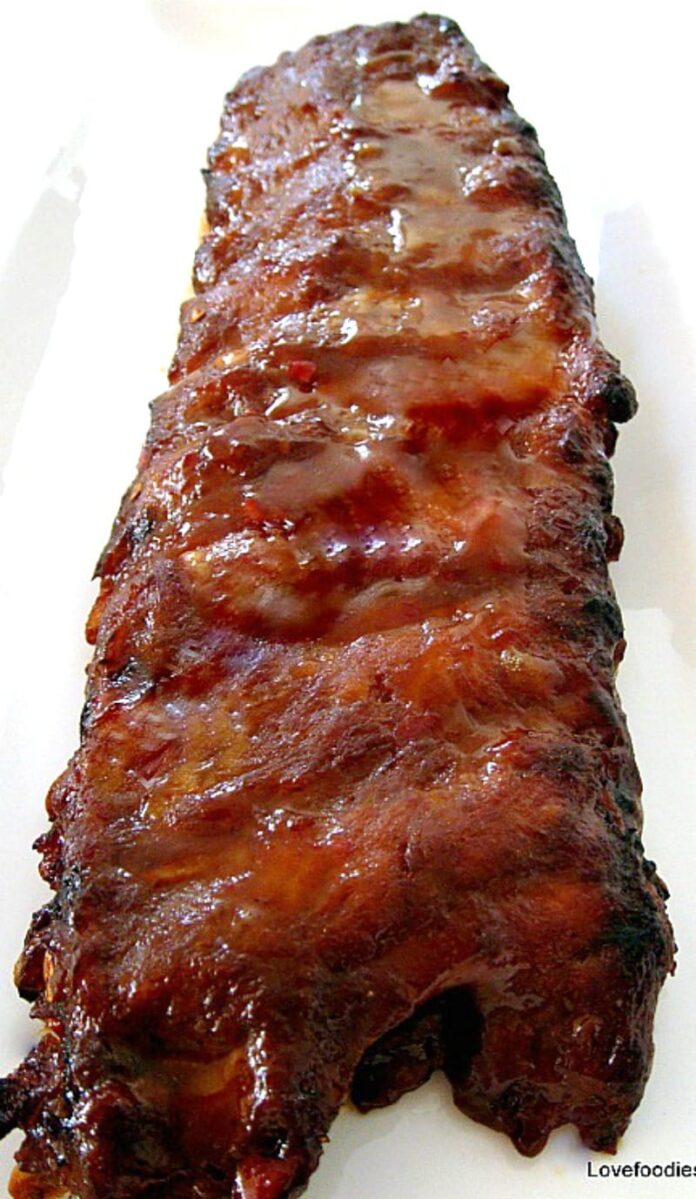 Sweet Chili Sticky Ribs | Lovefoodies