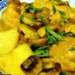 Cheats Malaysian Coconut Chicken and Potato Curry