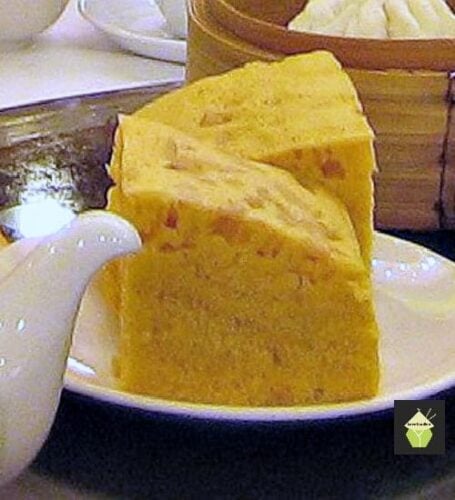 Ma Lai Go Chinese Steamed Dim Sum Cake. This is a lovely moist steamed cake, fluffy as a feather and uses very regular ingredients. Easy recipe with step by step instructions.