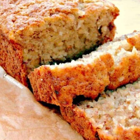 Moist Banana Bread The BEST Banana Loaf Pound Cake, super moist, made from scratch recipe with mashed bananas. Great for breakfast, brunch or dessert. Excellent, easy banana cake