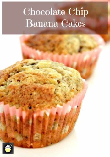 Chocolate Chip and Banana Cakes