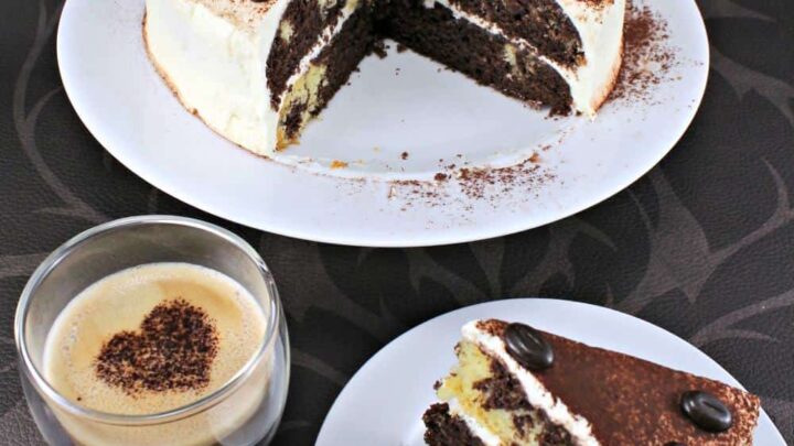 Chocolate Latte Cake PTL
