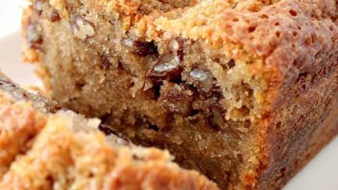 Coffee Pecan Pound Cake
