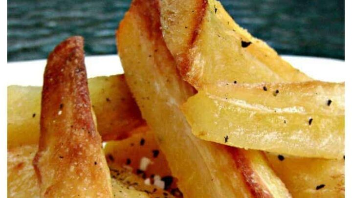 Crispy Roasted Parsnips PTL