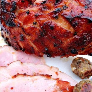 Honey Glazed Ham. Super easy recipe and guaranteed to be packed full of flavour and very moist. Perfect served warm or cold, or both!