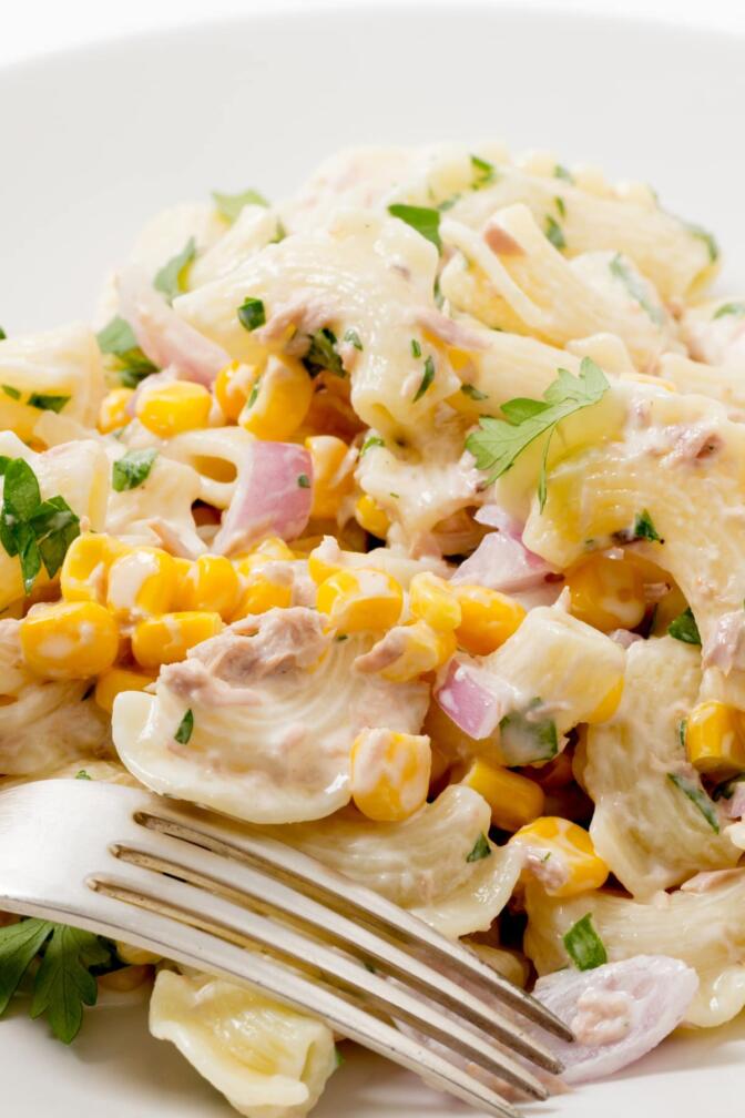 Honey Mustard Chicken Pasta Salad Lovefoodies