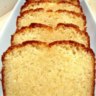 Moist Vanilla Pound, Loaf Cake
