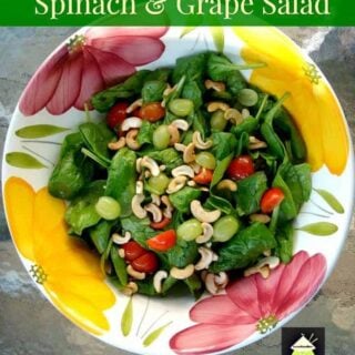 Refreshing Spinach and Grape Salad