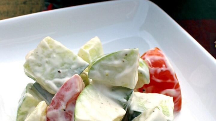 Simple Refreshing SaladH