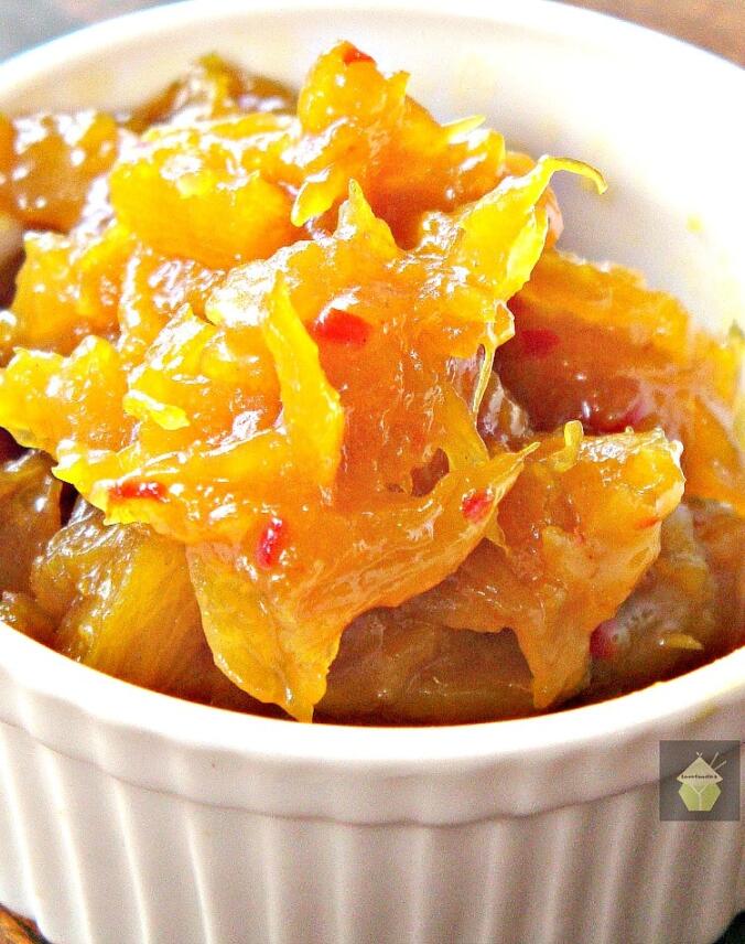 Spicy Caribbean Pineapple or Mango Chutney Lovefoodies