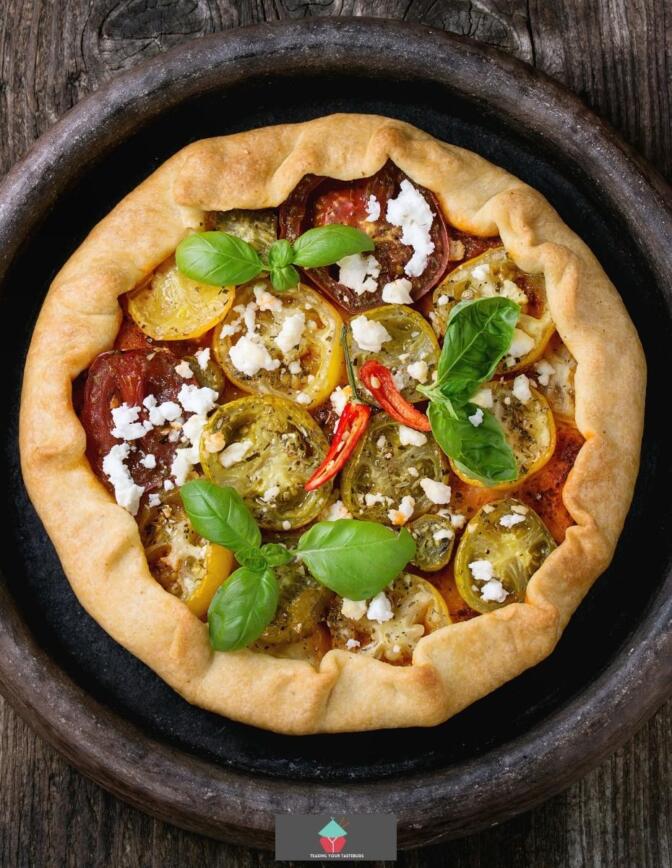 Spinach and Feta Galette Lovefoodies