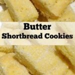 Butter Shortbread simply a delight to eat! The dough is so easy to make and uses simple ingredients. These are a traditional cookie and melt in your mouth! | Lovefoodies.com