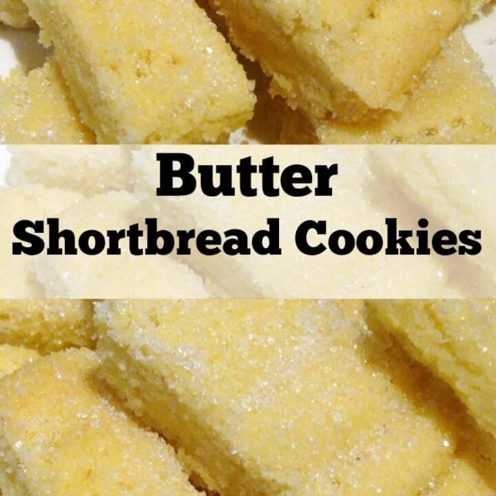 Butter Shortbread 13 Butter Shortbread simply a delight to eat! The dough is so easy to make and uses simple ingredients. These are a traditional cookie and melt in your mouth! | Lovefoodies.com