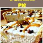Caramel, Pecan Butter and Banana Pie. A delicious creamy pie for you all to enjoy!