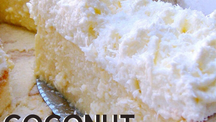 Coconut Ricotta CheesecakeH