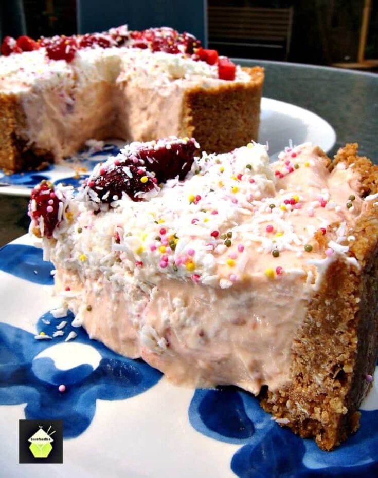 Creamy CocoBerry Pie