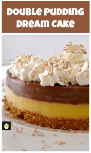 Double Pudding Dream - A delicious dessert, flexible for you to choose your favorite flavors. Here I made layers of Vanilla and Chocolate, come and see the recipe for more suggestions and how to make!