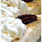 Fluffy Honey Cheesecake. A wonderful soft and dreamy cheesecake topped with Honey roasted pecans too!
