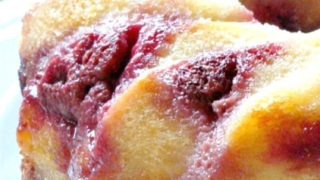 Fluffy Raspberry Ripple Bread and Butter Pudding