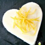 Smooth and Creamy Pear and Lemon Pana Cotta with Raspberry Sauce - A wonderful refreshing dessert and easy to make too!