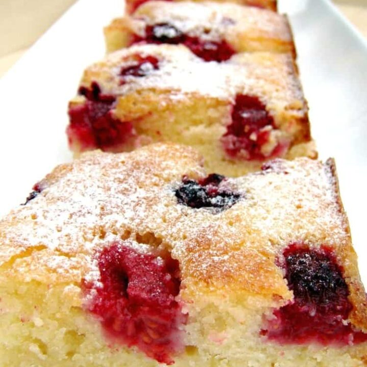 Raspberry and White Chocolate Bars Raspberry and White Chocolate Bars. A delicious and easy recipe, perfect with a nice cup of tea!
