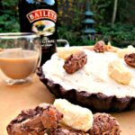 Irish Cream Pie... A wonderful chilled, creamy dessert inside a chocolate pie crust. Delicious!