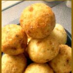 Italian Rice Balls. Easy to make, they take a little time but not hard to do, and of course all worth the effort once you bite into these little monsters!