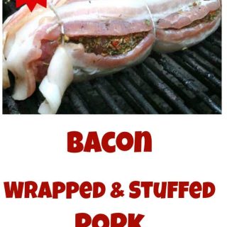 BACON LOVERS! Bacon Wrapped Stuffed Pork Tenderloin and a great rub recipe too. Perfect for grilling or oven. You choose!