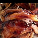 Balsamic Glazed Slow Cooked Pork . Wonderful flavours and of course very delicious!