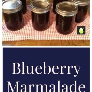 How To Make Blueberry Marmalade. This is a wonderful recipe and an old family favorite!