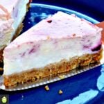 Blueberry and Lemon Cheesecake, A delicious VERY EASY No Bake dessert with a lovely flavor combination.