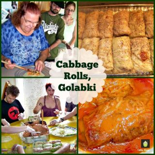 Cabbage Rolls, Golabki. A classic stuffed cabbage recipe, easy to make and also a vegetarian option in the recipe. A great tasting meal!