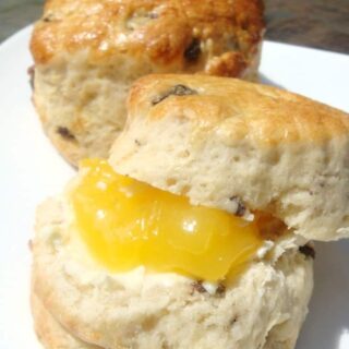 Classic English Scones. Quick and Easy to make, moist, light and fluffy!