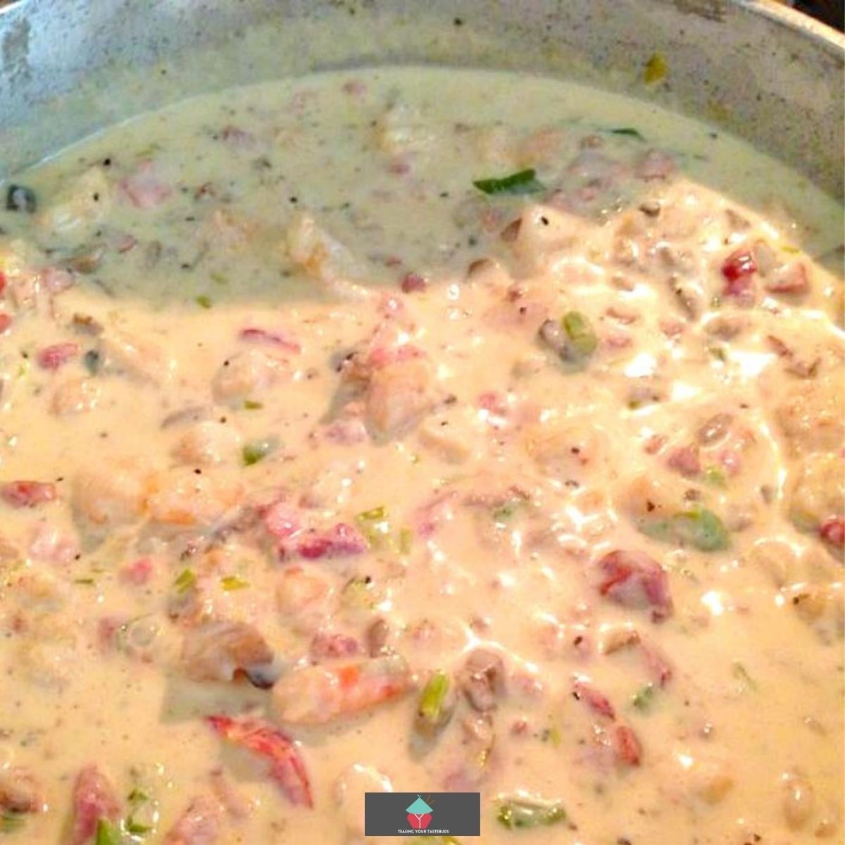 Creamy Shrimp Sauce - Lovefoodies