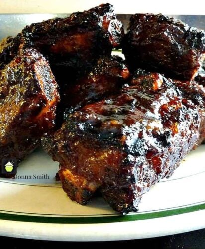 Oh these are good! Cola Ribs, always so popular with a crowd! Use beef or pork ribs, and grill or oven, you choose. A very nice and easy recipe with great flavors
