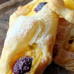Easy Cherry Custard Pastries are perfect for serving at a tea party, or just to have for yourself! Easy to make and fun for kids to help too.