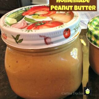 How to Make Homemade Peanut Butter - See the instructions, no additives, no oil, just pure peanut butter! Delicious!
