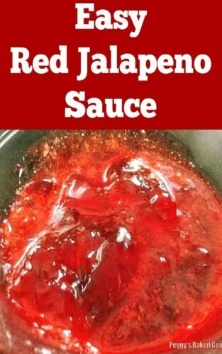 Easy Red Jalapeno Sauce - Great for dipping all your favorites in!