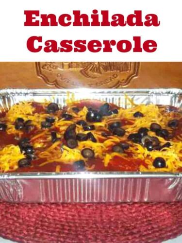 Enchilada Casserole - Very Easy recipe and full of goodies! Always a hit with the family.
