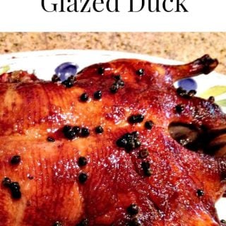 Green Peppercorn Glazed Duck - Great flavours and easy technique for cooking duck